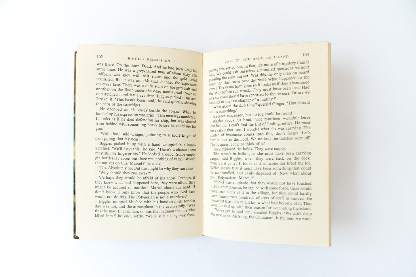 Vintage Hardcover Novel - Biggles Presses On by Captain W E Johns 1958