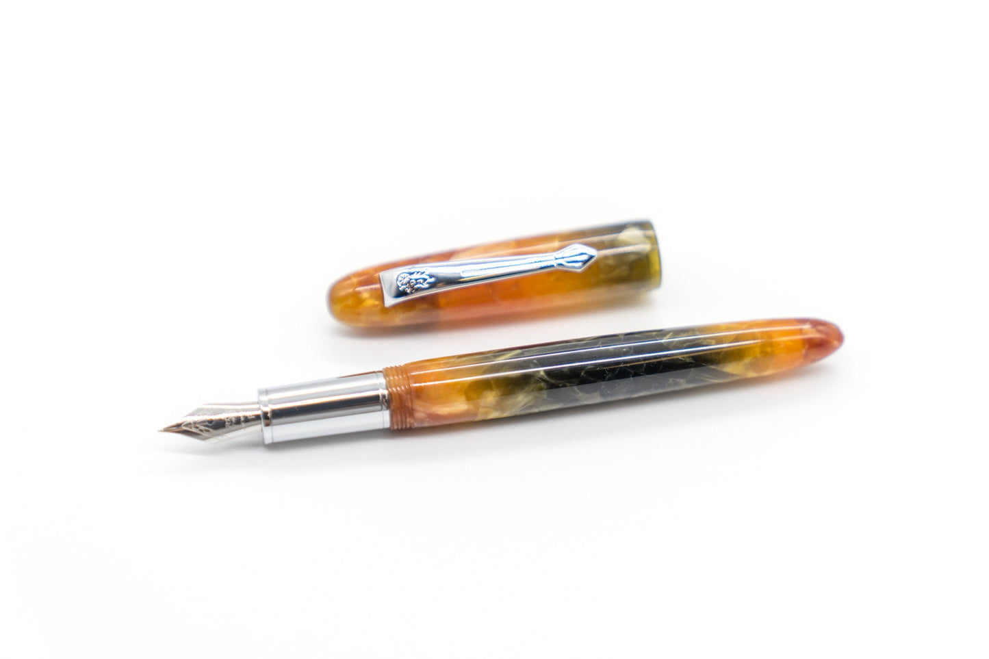 Marble Design Acrylic Fountain Pen - Calligraphy Drawing Journaling Wedding Gift