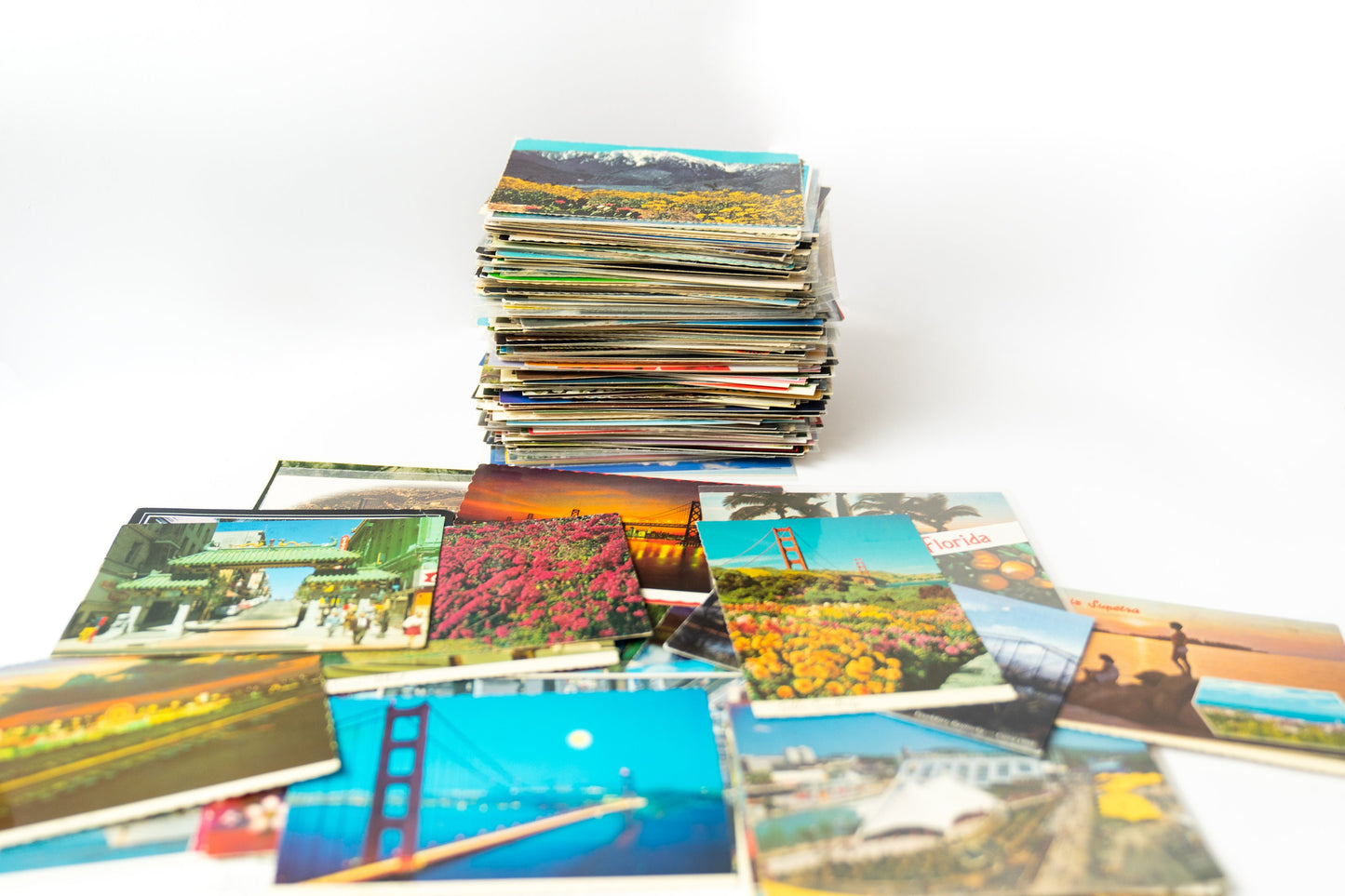 Vintage Postcards Lot 1950-1999 - Collectible Antique Stationery Ephemera