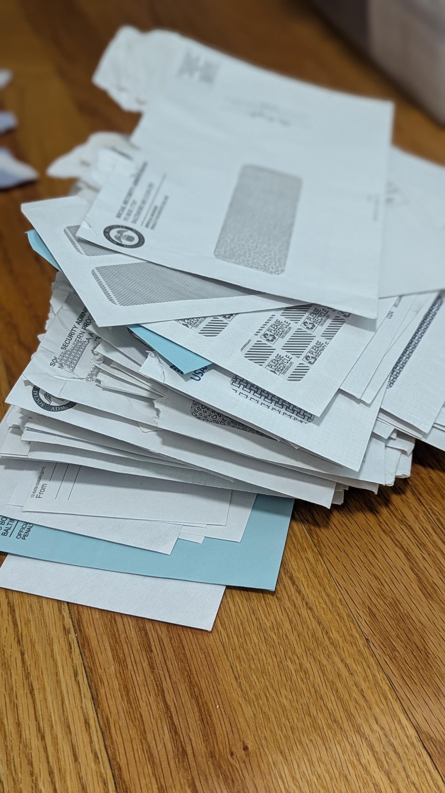 Assorted Security Envelopes - Junk Journaling Mixed Media Crafting