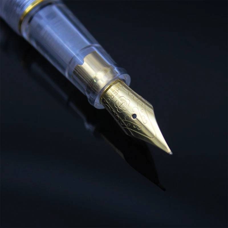 Acrylic Fountain Pen - Elegant Refillable Calligraphy Pen for Writers Weddings