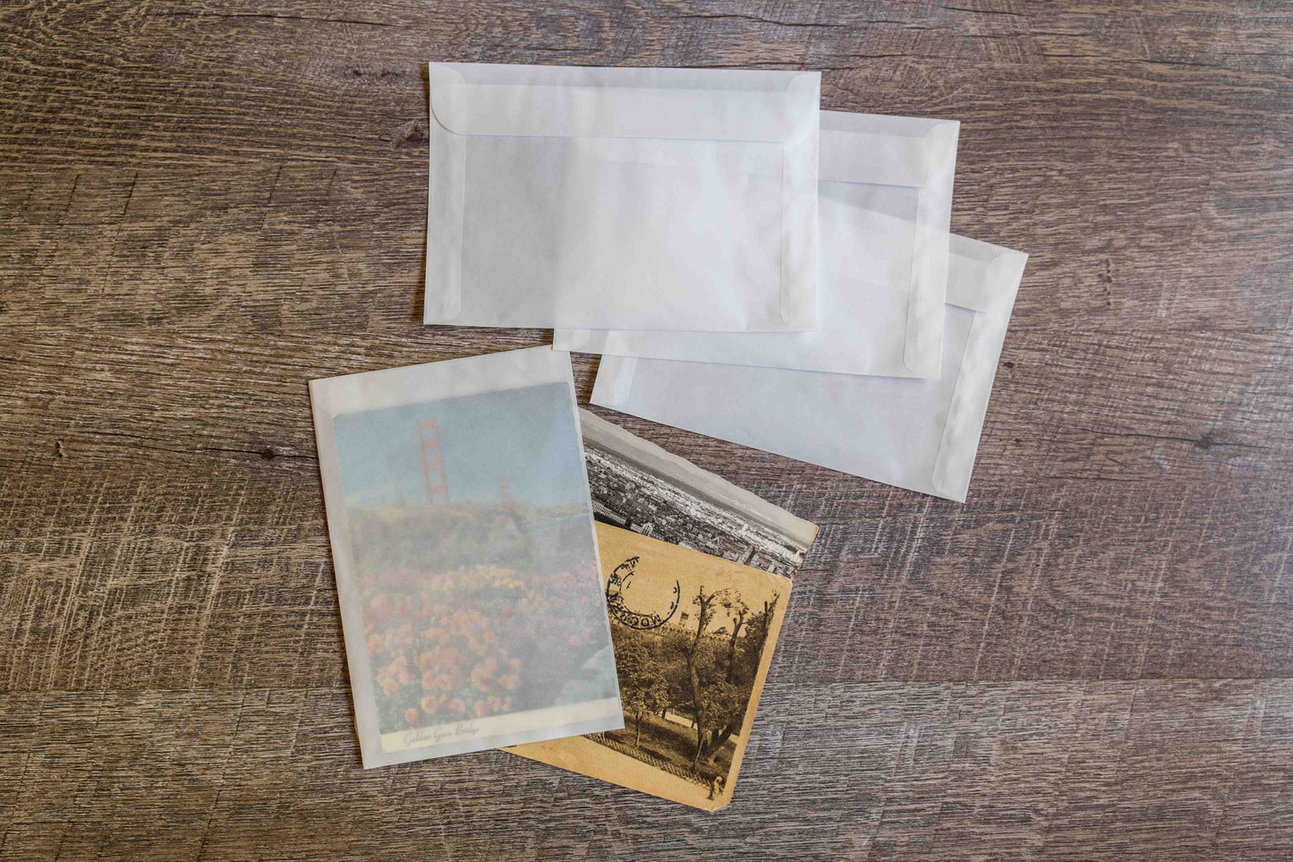 Translucent Glassine Envelopes - Vintage Wedding Planner Accessories 6 58 x 4 12
