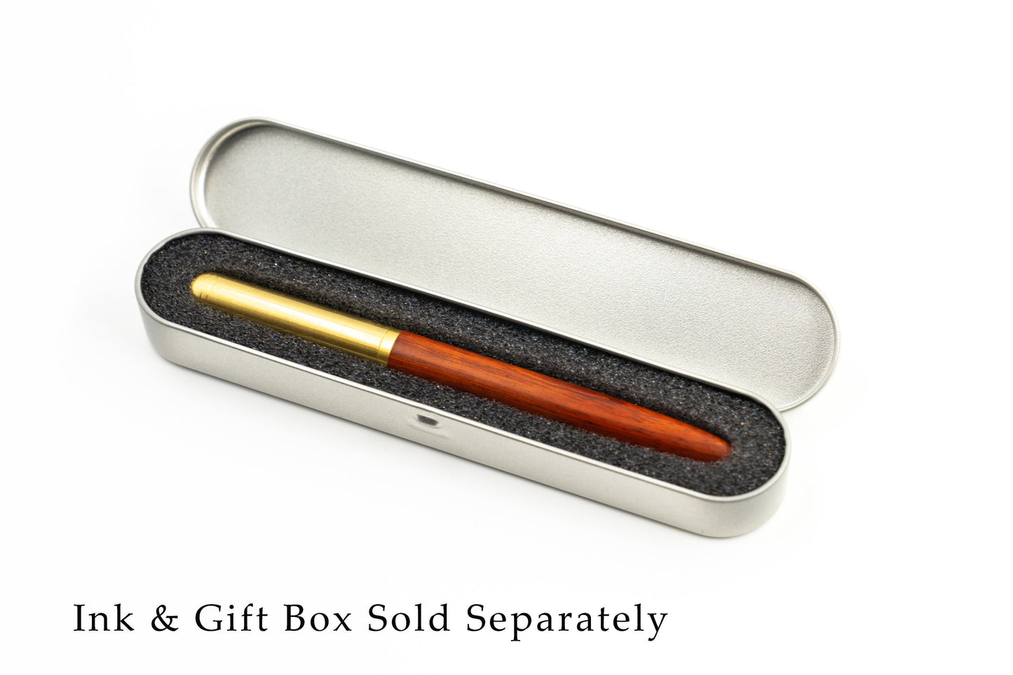 Wood Fountain Pen - Refillable Parallel Calligraphy Pen with 29 Nib Brass Metal Tip