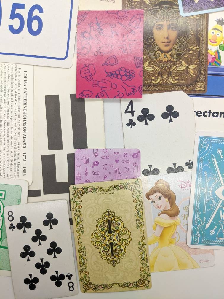 Large Swap Card Lot - Trading Cards Tarot Cards Craft Ephemera for Scrapbooking