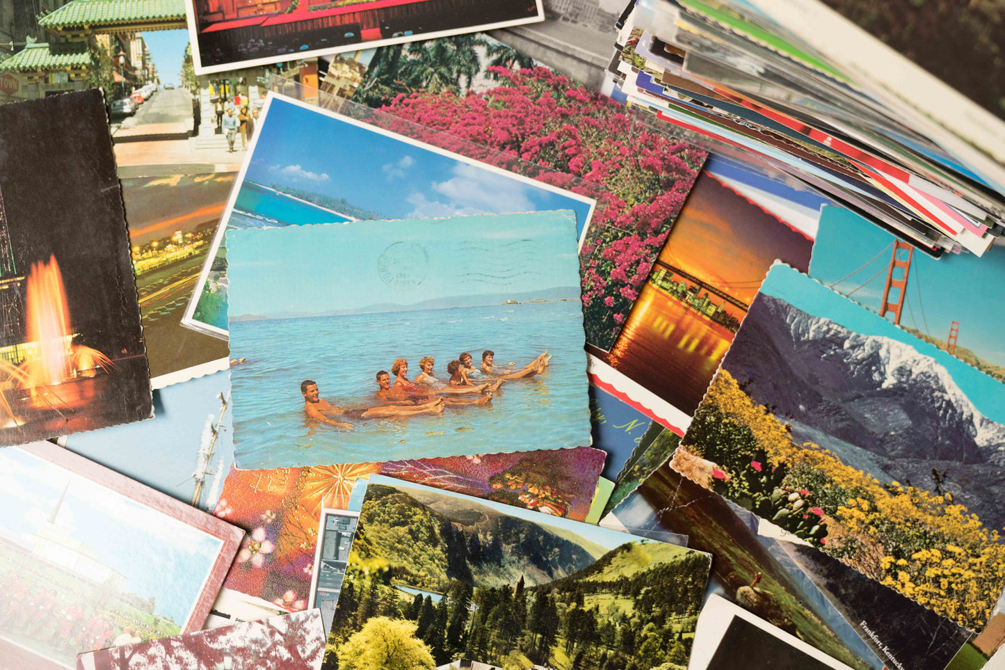 Vintage Postcards Lot 1950-1999 - Collectible Antique Stationery Ephemera