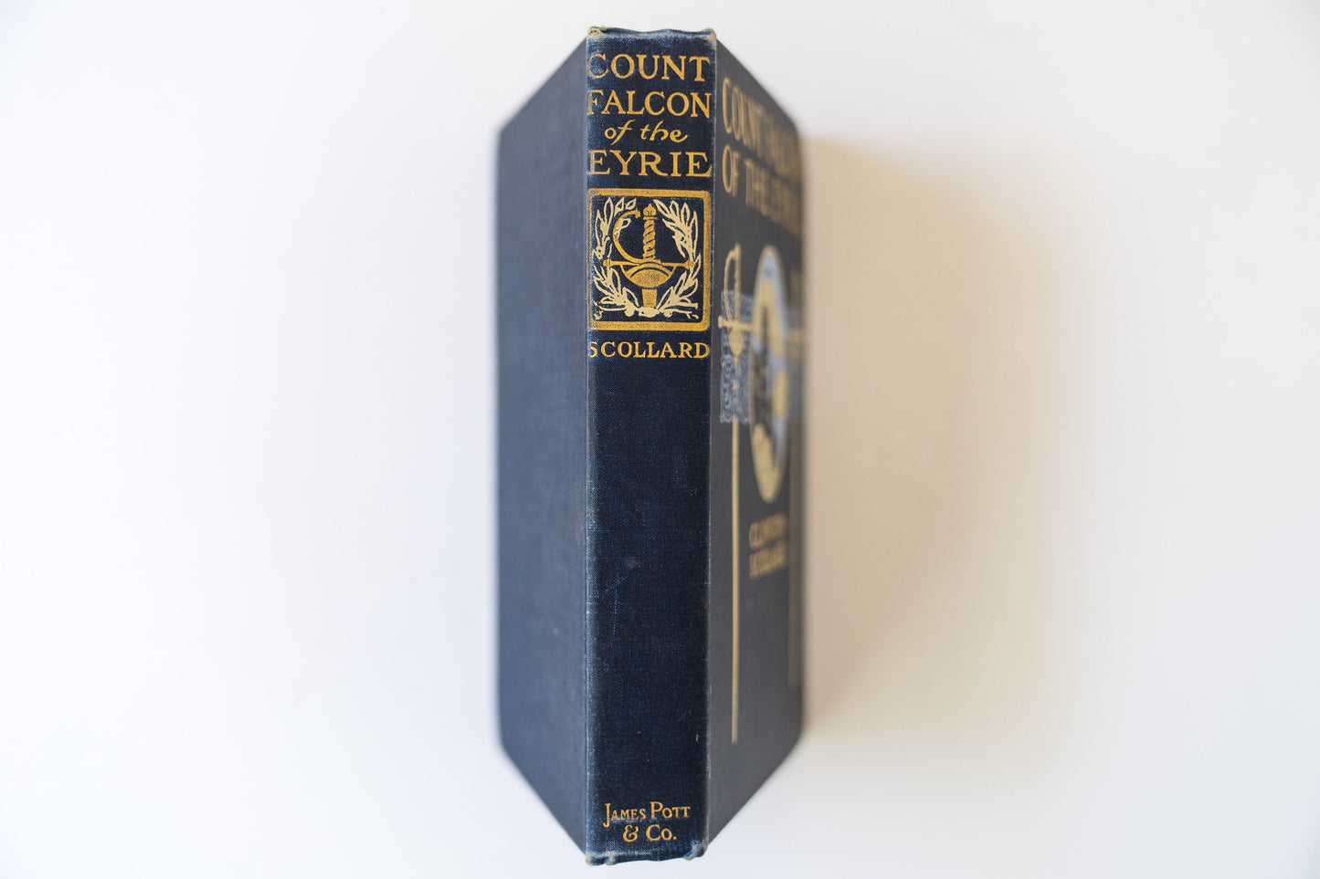 1903 Count Falcon of the Eyrie by Clinton Scollard - Rare Antique Hardcover Classic Literature