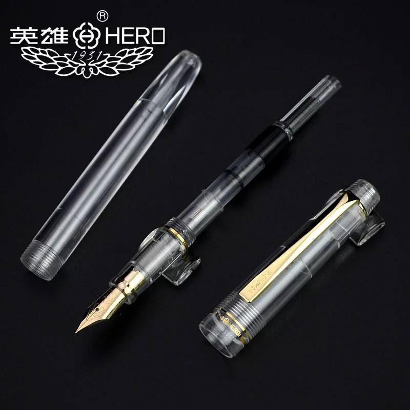 Acrylic Fountain Pen - Elegant Refillable Calligraphy Pen for Writers Weddings