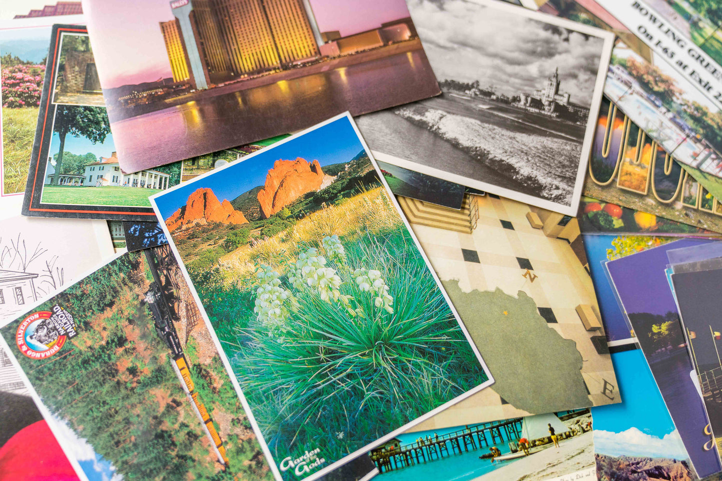 Vintage Postcards Lot 1950-1999 - Collectible Antique Stationery Ephemera