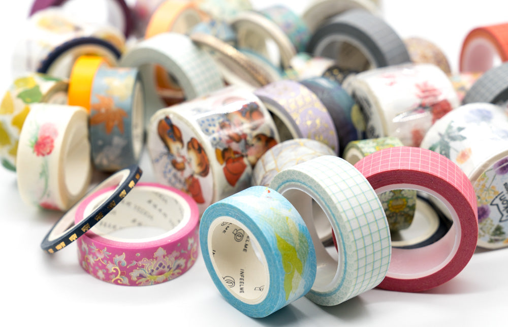 Mystery Washi Tape Grab Bag - Assorted Decorative Tapes Collection