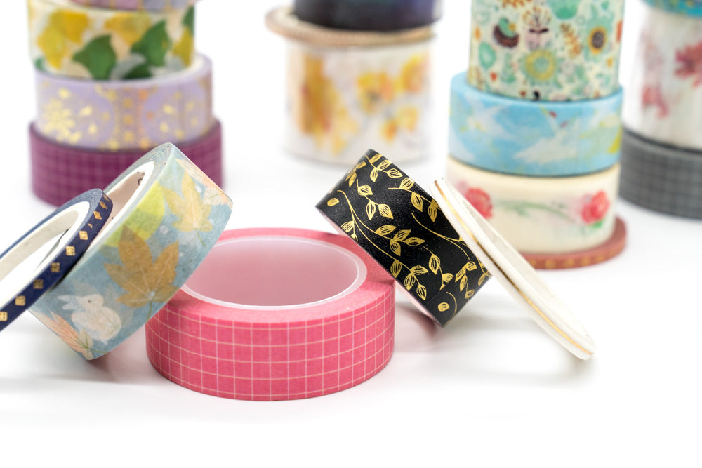 Mystery Washi Tape Grab Bag - Assorted Decorative Tapes Collection