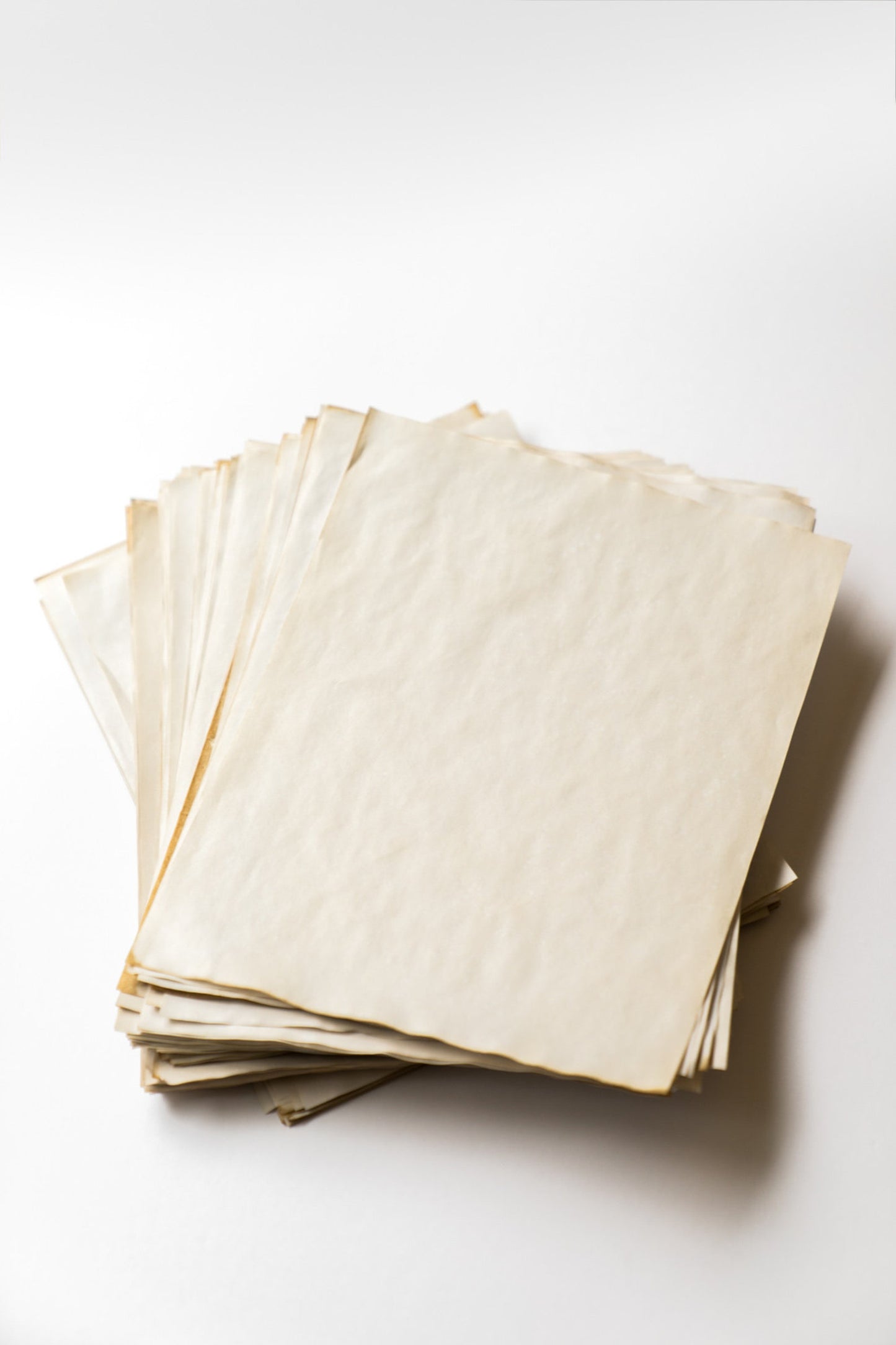 Artisanal Coffee Dyed Paper - Eco-Friendly Handmade Paper