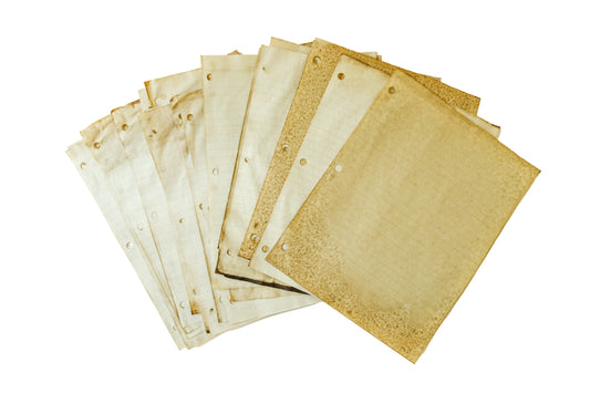 Coffee Dyed Paper