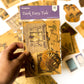 Vintage Halloween Ephemera Pack - 40 pc Travel  Map Collage Kit