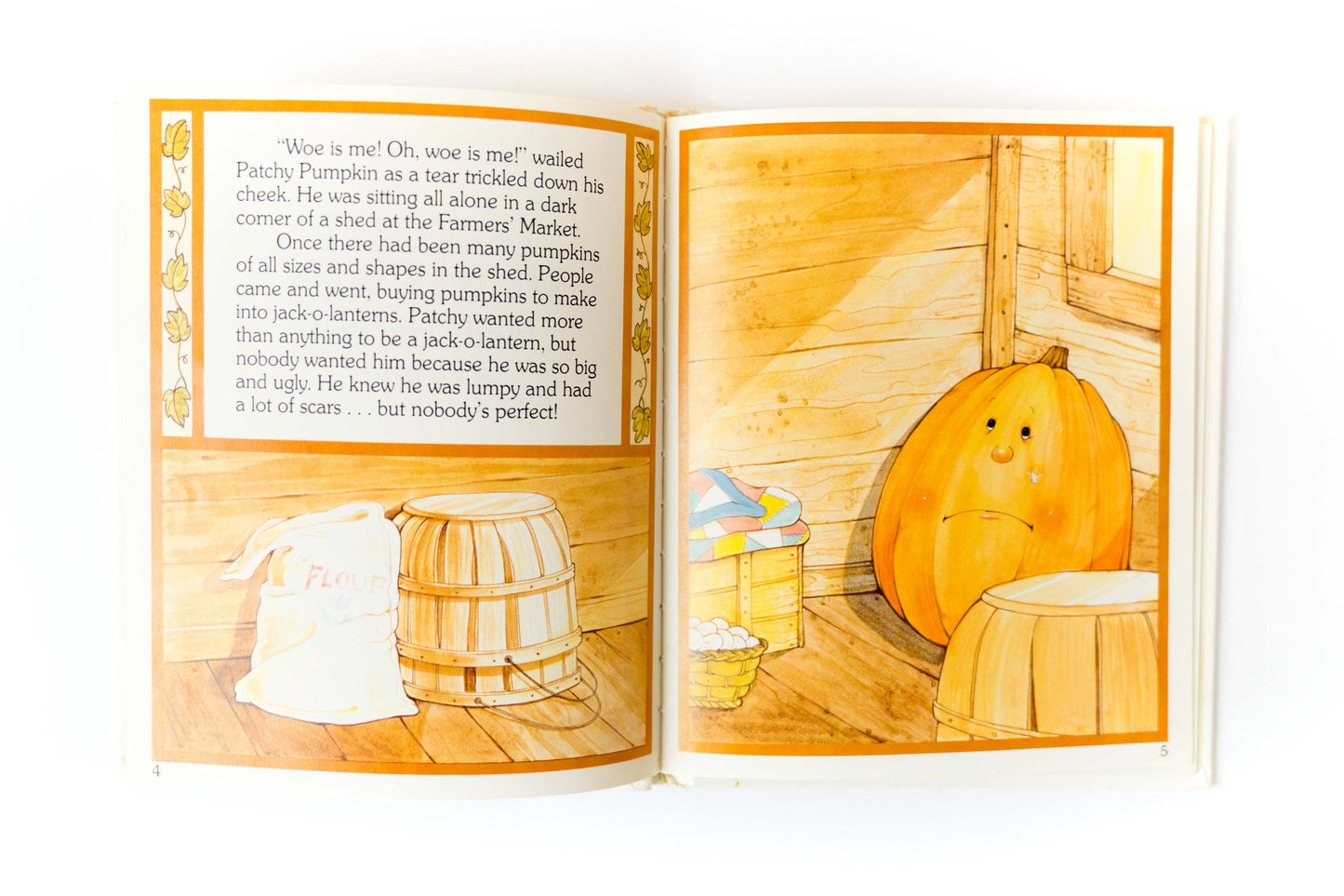 Patchy Pumpkin Finds Himself a Home - Vintage Childrens Picture Book