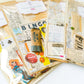 Vintage Ephemera Pack - 50 pc Junk Journal Collage Kit with Old Book Pages  Sheet Music