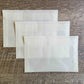 Translucent Glassine Envelopes - Vintage Wedding  Planner Accessories 6 58 x 4 12