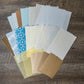 Blue  Neutral Scrapbook Paper Pack - DIY Collage  Junk Journal Kit Mixed Media Essentials