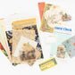 Vintage Ephemera Grab Bag - Junk Journal Kit with Old Book Pages  Maps