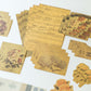 Vintage Flower Ephemera Pack - 40 pcs Botanical Collage  Junk Journal Kit