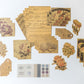 Vintage Flower Ephemera Pack - 40 pcs Botanical Collage  Junk Journal Kit