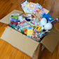 Craft Supplies Destash Box - Stickers Beads Scrapbooking  Kids Crafts