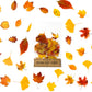 Autumn Leaves Sticker Pack - Clear Maple Fall Botanical Stickers for Journals