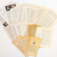 Vintage Book Pages Pack - Old Ephemera for Journals  Crafts