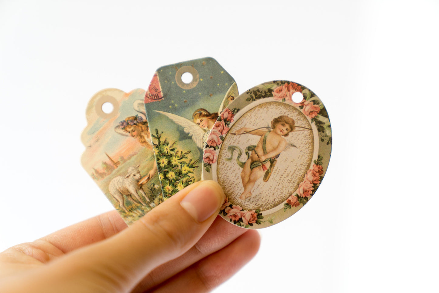 Victorian Angelic Ephemera Pack - Valentines Day Journal Kit Love  Romance Die Cuts