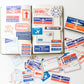 Vintage Airmail Stickers - Happy Mail Scrapbooking Pack