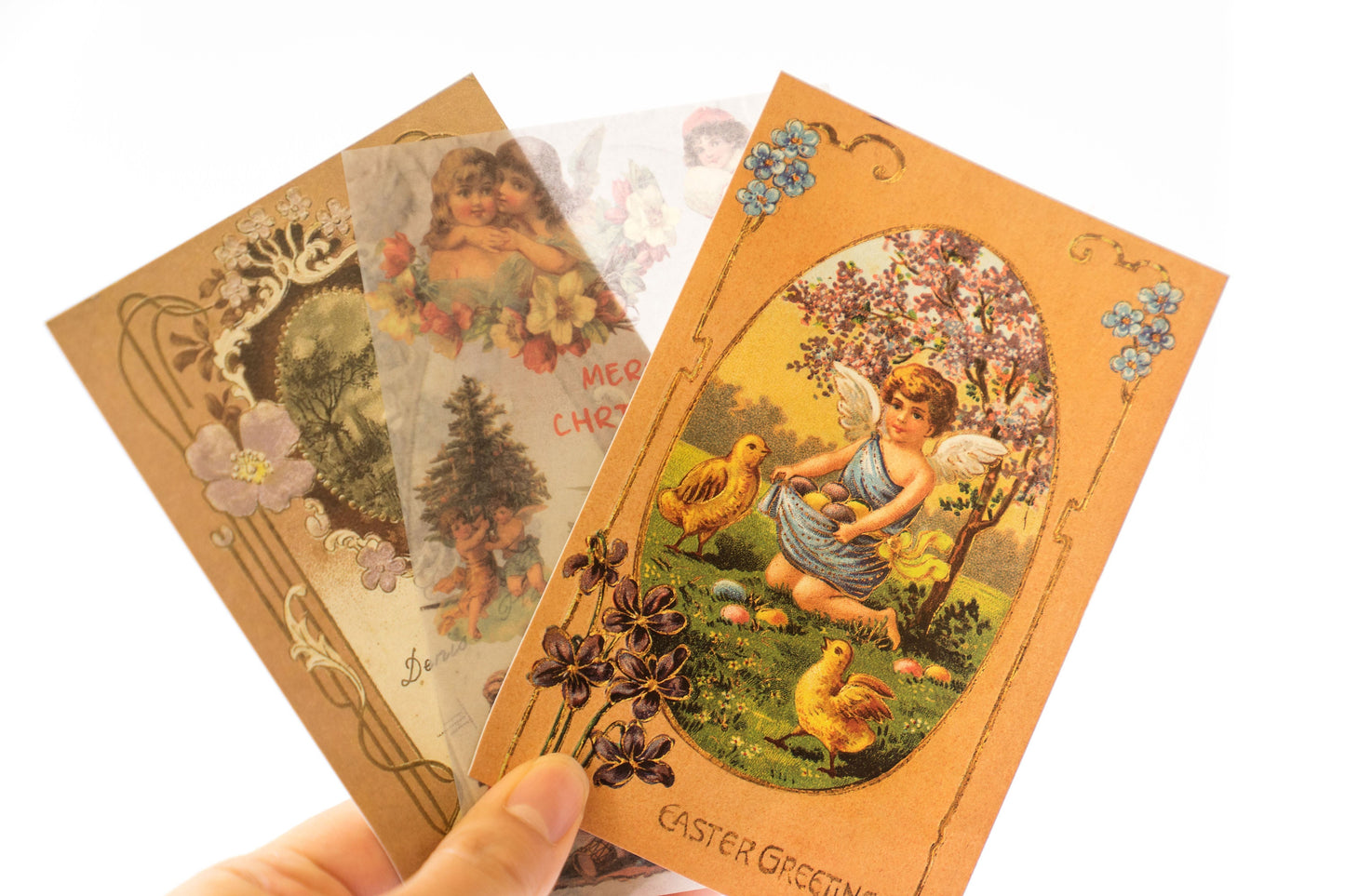 Victorian Angelic Ephemera Pack - Valentines Day Journal Kit Love  Romance Die Cuts