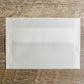 Translucent Vellum Envelopes - Vintage 5x7 Clear Wedding Stationery