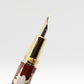 Luxury Floral Fountain Pen - Bent Nib Calligraphy Pen Refillable Gift for Writers