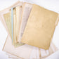 Vintage Coffee-Dyed Ephemera Bundle - Mystery Paper Lot for Junk Journals