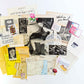 Vintage Ephemera Pack - 50 pc Junk Journal Collage Kit with Old Book Pages  Sheet Music