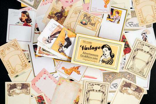 Vintage Women Ad Stickers - Scrapbooking  Junk Journal Ephemera Pack