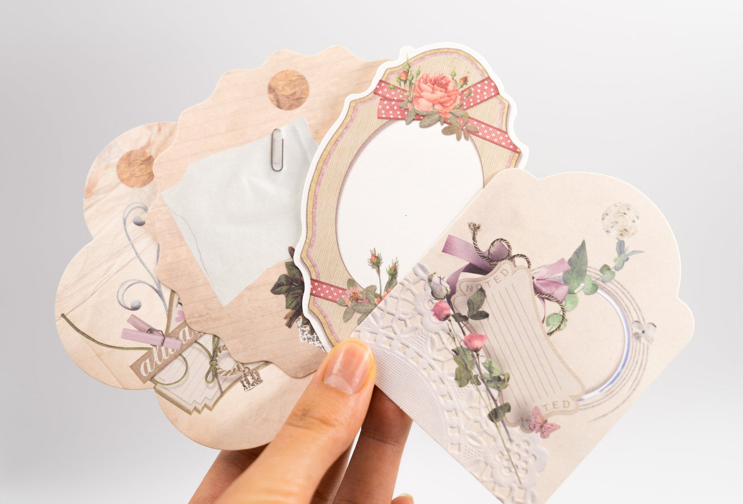 Vintage Summer Botanical Ephemera Pack - Junk Journal Kit