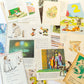 Vintage Childrens Book Pages Set - Junk Journal Ephemera Pack