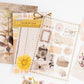 Vintage Summer Botanical Ephemera Pack - Junk Journal Kit