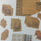 Vintage Flower Ephemera Pack - 40 pcs Botanical Collage  Junk Journal Kit
