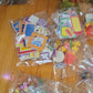 Craft Supplies Destash Box - Stickers Beads Scrapbooking  Kids Crafts