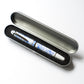 Floral Blue & White Ceramic Style Fountain Pen - Blue Beauty